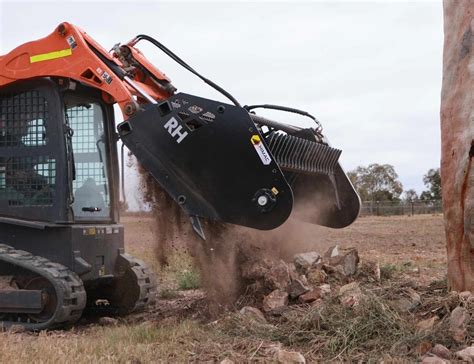 best skid steer rock picker|rotary rock picker for sale.